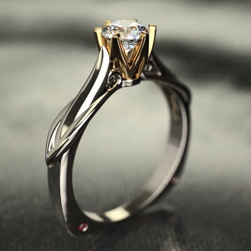 새로운 925 스털링 실버 반지 여섯 발톱 여덟 하트와 화살표 지르콘 시뮬레이션 MOISSAN 다이아몬드 여성을위한 결혼 선물