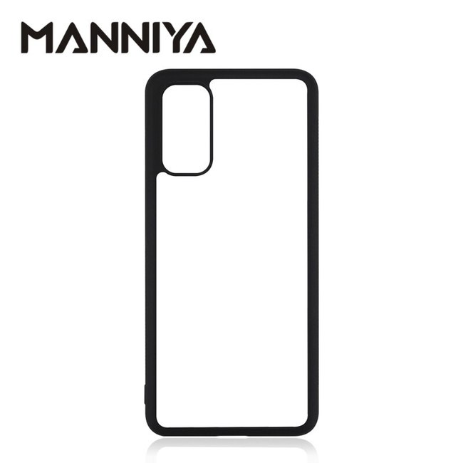 MANNIYA 삼성 갤럭시 S20 FE 플러스 울트라 승화 빈 고무 전화 알루미늄 인서트 10