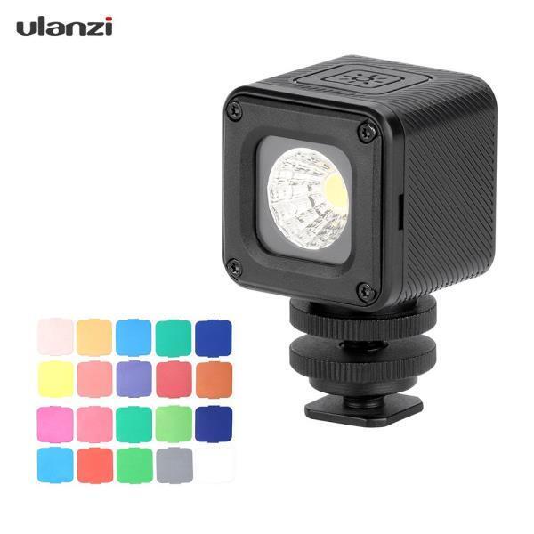 UlanziL1 Pro 다목적 방수 미니 LED 비디오 라이트 5500K 필 라이트 20 컬러 필터 GoPro 7/6/5 DJI Osmo Pocket 울란지