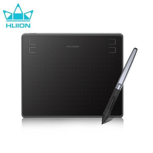 Huion HS64 6x4 인치 그래픽 드로잉 태블릿 Ultrathin Digital Tablet 안드로이드 용 배터리가 필요없는 스타일러스 OSU 펜 태블릿 Windows Mac