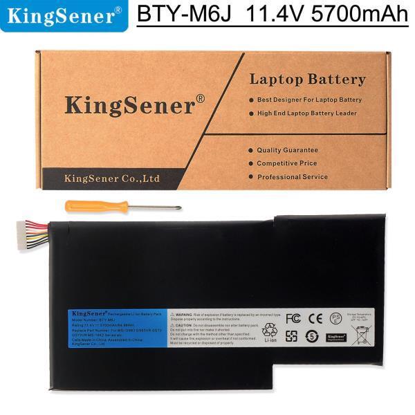 KingSener  BTYM6J 노트북 배터리 MSI GS63VR GS73VR 6RF001US BP16K131 9N793J200 태블릿 PC MS17B1