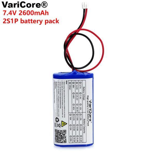 VariCore 7.2 V / 7.4 V / 8.4 V 18650 리튬 배터리 2600 mA 충전식 배터리 팩 메가폰 스피커 보호 보드