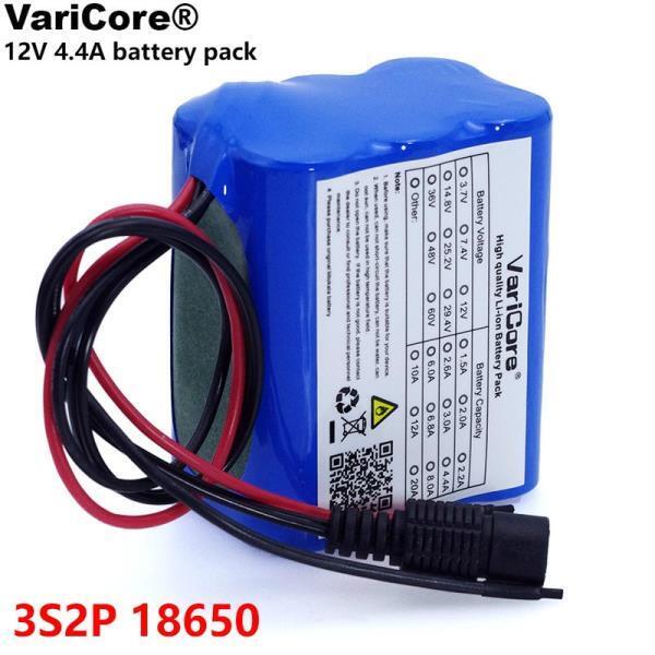 VariCore 보호 12 V 4.4 Ah 4400mAh 18650 충전식 배터리 BMS 리튬 배터리 팩 보호 보드 포함