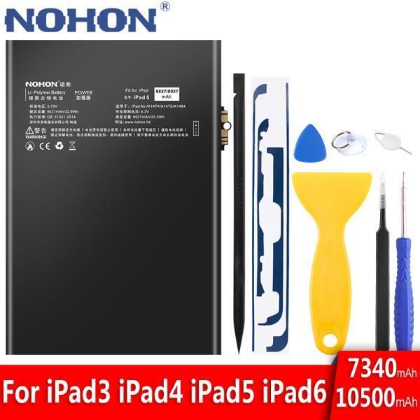 NOHON 아이패드 자가교체수리 배터리 iPad 6 5 4 3 공기 2 교체 리튬 폴리머 태블릿 배터리 iPad6 Air2 iPad5 공기 iPad4 iPad3 A1474 A147