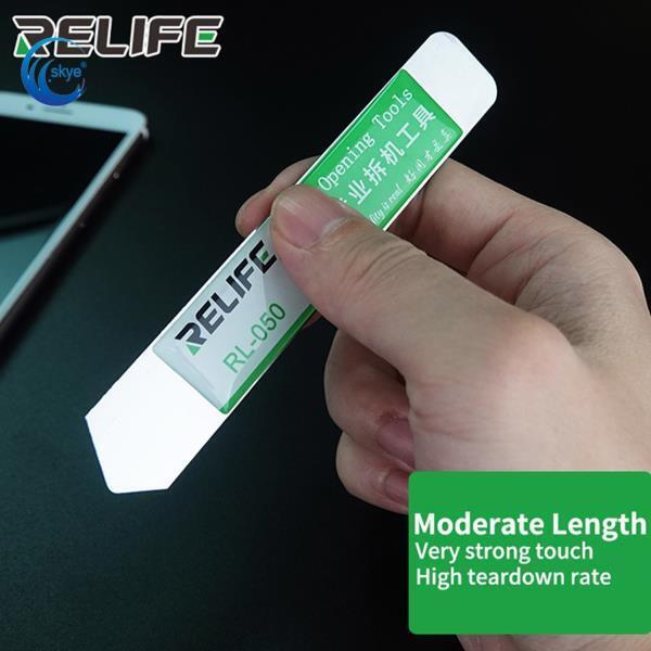 RELIFE RL050 블레이드 스테인레스 스틸 얇은 프라이 Spudger 핸드폰 태블릿 화면 전화 수리를 배터리 열기 도구