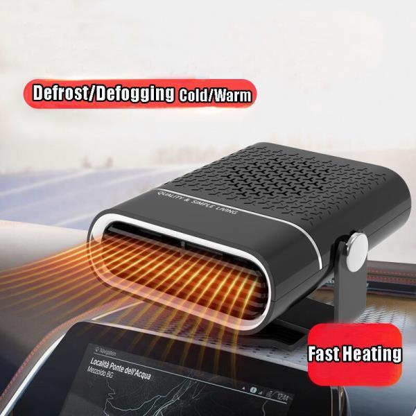 조정 가능한 12/24V 자동차 히터 따뜻한 공기 송풍기 전기 팬 바람 방패 Defogging Demister Defroster Portable  요소수 무시동히터