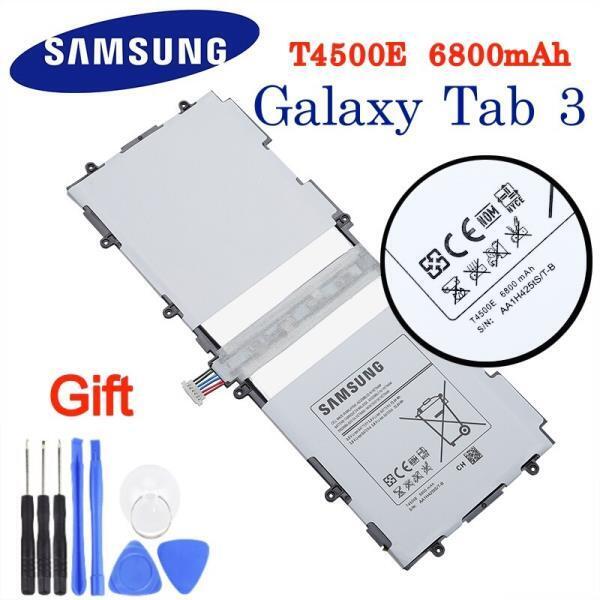 T4500E 6800mAh Samsung 오리지날 교체 배터리 Samsung GALAXY Tab 3 P5210 P5200 P5220 정품 태블릿 배터리