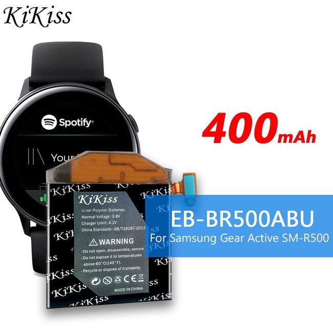 배터리 EBBR500ABU EBBR720ABE 삼성 갤럭시 시계 활성 SMR500 / S2 SMR720 R732 S SMR750 400MAH