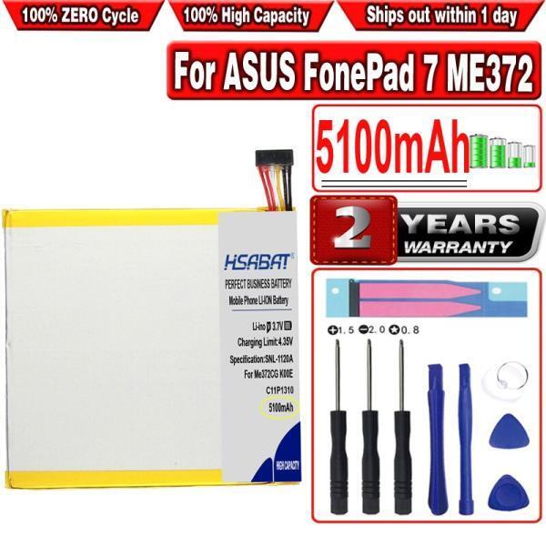 HSABATASUS FonePad 7 ME372 ME372CG K00E 태블릿 pc용 배터리 5100mAh C11P1310