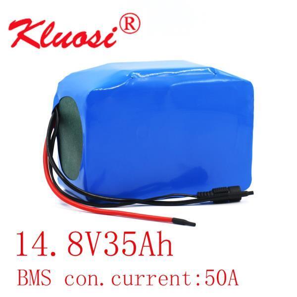 KLUOSI4S10P 16.8V 35Ah 600 와트 14.4V 14.8V 리튬 배터리 팩 인버터 스마트 로봇 고전력 장비 용 50A BMS 포함