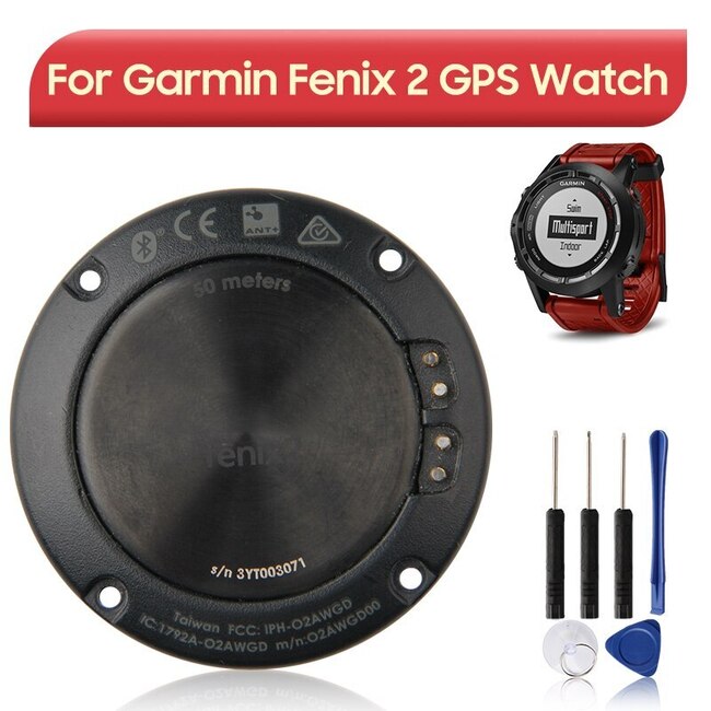 GARMIN FENIX 2 FENIX2 GPS 시계 배터리 백 커버 포함) 용 오리지널 교체