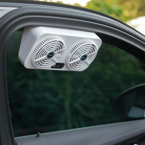 USB Car Cooler Window Radiator Exhaust Fan Auto Air Vent Ventilation System for Accessories