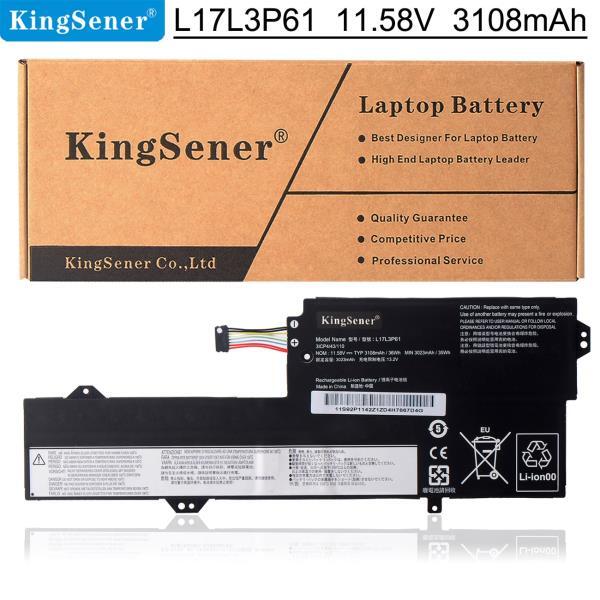 Kingsener-노트북 배터리 L17L3P61 L17C3P61 L17M3P61, 레노버 아이디어패드 320S-13IKB, 요가 720-12IKB 330-11IGM,xiaoxin