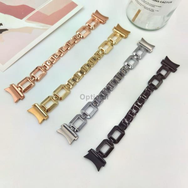 For Samsung Galaxy Watch5 pro 45mm 44mm correas 20mm strap Watch 4 Classic 46mm No Gap Curved Connec