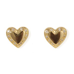 새로운 2021 트렌드 사랑 심장 모양 스터드 귀걸이 패션 기질 지르콘 액세서리 도매