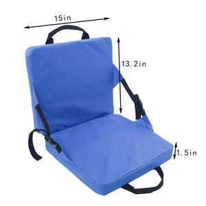카누 카약 시트 쿠션 방수 경기장 의자, 편안한 등받이 포함, 하이킹 캠핑 보트 낚시 액세서리
