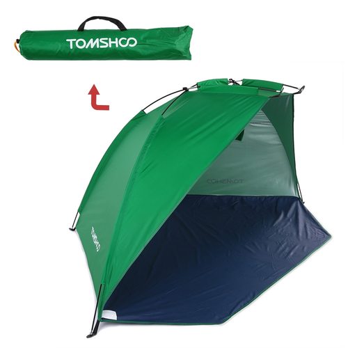 TOMSHOO 야외 스포츠 양산 텐트 낚시 피크닉 비치 공원 캠핑 휴대용 태양 대피소