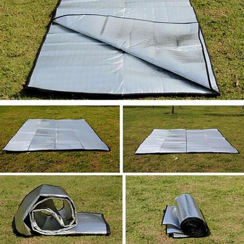 40  뜨거운 휴대용 방수 야외 캠핑 피크닉 습기 방지 크롤링 매트 텐트 패드