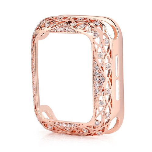 애플 AIRPODS에 대한 럭셔리 다이아몬드 장식 케이스 이어폰 키 체인 보호 커버 피부 1 2 여성 선물