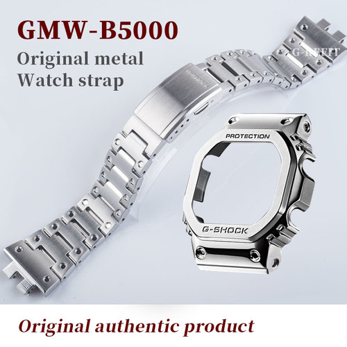 G-REFIT GMW-B5000 원래 공장 316L 스테인레스 스틸 시계 스트랩/케이스 DW5000 5600 티타늄  새로운 모델 B5600 REPAL 도구