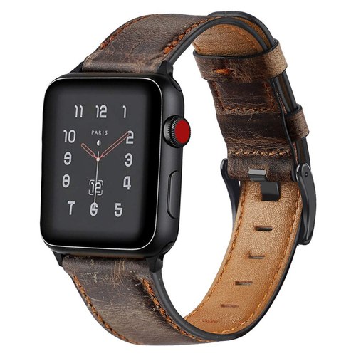 LEAHTER WATCH STRAP FOR APPLE 6 SE 밴드 44MM 40MM IWATCH 5 4 시계 APPLEWATCH 3 42MM 38MM 팔찌 액세서리