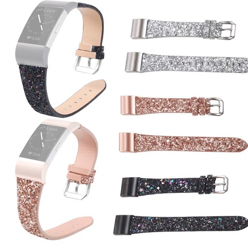 WRIST LEATHER STRAP FOR FITBIT CHARGE2 BLINK WATCH BAND WOMAN GIRLS BRACELET REPLACEMENT WATCHBAND