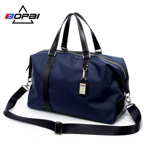 BOPAI-남성 여행 가방 대용량  핸드백 토트 숄더 수하물 여자 방수 더플
