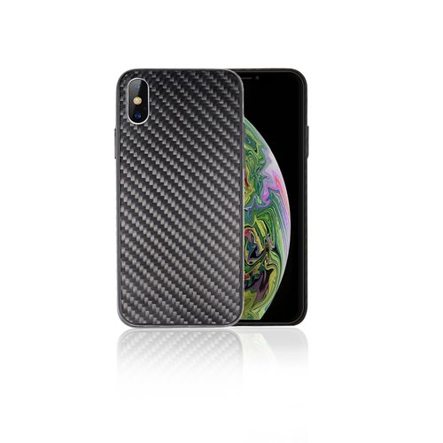 탄소 섬유 전화 케이스  360 보호 충격 방지 커버 슬림 피트 아이폰 X