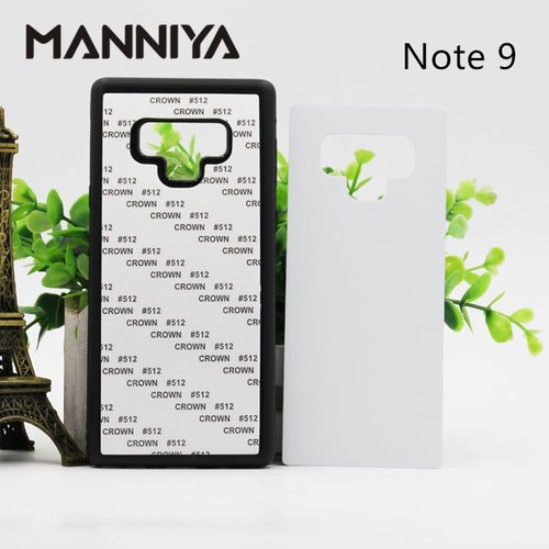 MANNIYA 삼성 갤럭시 노트 20 PRO 10 8 9 2D 승화 빈 고무 전화 알루미늄 인서트