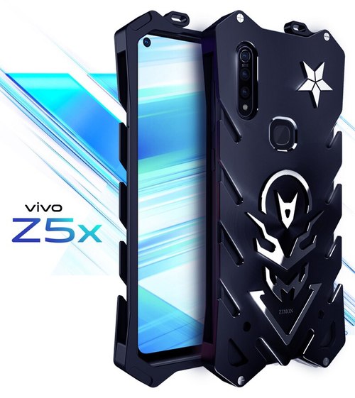 VIVO Z5X ZIMON 럭셔리 새 토르 고강도 갑옷 금속 알루미늄 전화 케이스 백