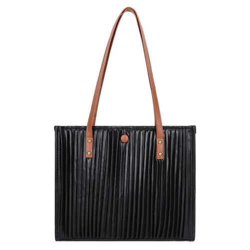 여자  가방 대용량 새 디자인 통근 대비 색 숄더백 토트 럭셔리 핸드백 디자이너