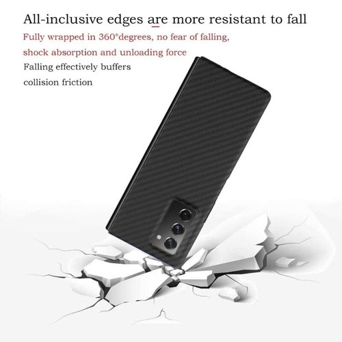 독특한 특수  탄소 섬유 전화 케이스 경량 핸드폰 모바일 SAM-SUNG Z FOLD2와 호환 가능
