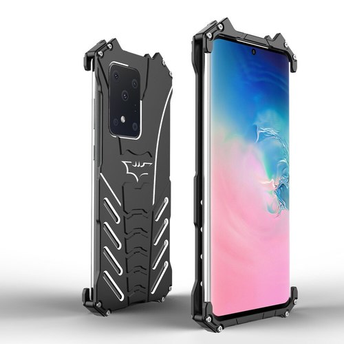삼성 갤럭시 S20 울트라 보호 커버 알루미늄 쉘 충격 방지  핸드폰 케이스 플러스