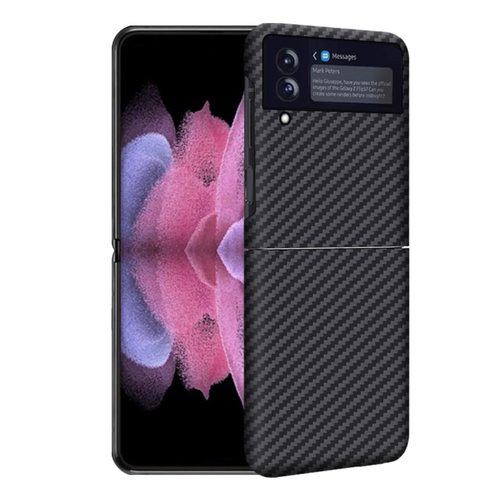 갤럭시 Z 플립 3 탄소 섬유 케이스 삼성 울트라씬 매트 전화