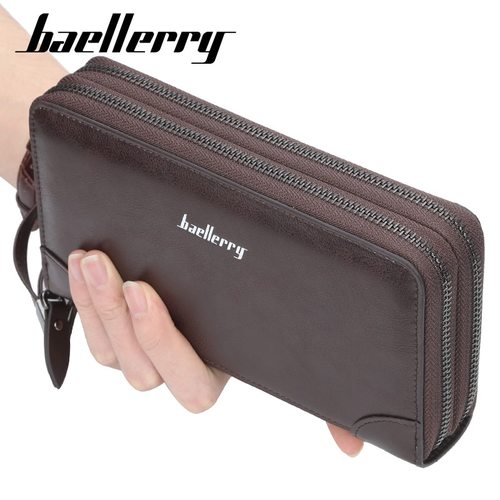 이름  BAELLERRY 남성 롱 지갑 클러치 비즈니스 대용량 고품질