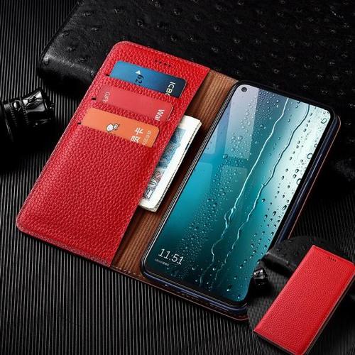 Magnet Natural Genuine Leather Skin Flip Wallet Phone Case On For iphone 7 8 Plus X XR XS 11 12 13 m