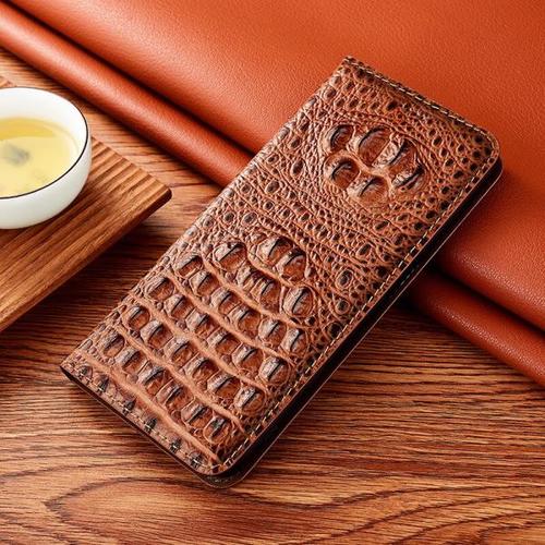 Crocodile Genuine Leather Case for XiaoMi 11 Pro Ultra
