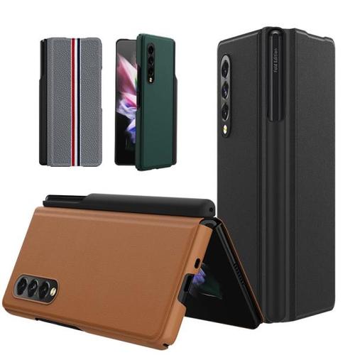 Luxury Genuine Leather Case With For Samsung Galaxy 5g Protective 2 Shockproof