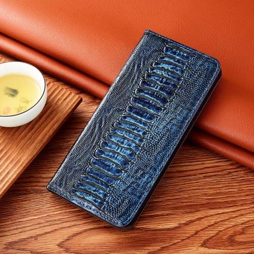 Cowhide Magnetic Flip Phone Case For XiaoMi Redmi 10X 5G Leather