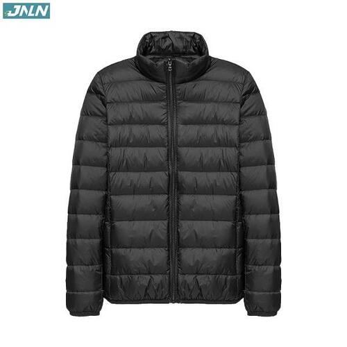 JNLN-초경량 휴대용 하이킹 다운 재킷 여자, 오리털 보온코트, 아웃도어 캠핑 방수 패딩