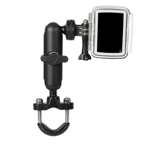 액션캠 브라켓Motorcycle Bike Camera Holder Handlebar Mirror Mount Bracket 1/4 Metal Stand For GoPro Hero8/