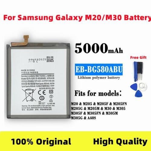 Original EBBG580ABU Battery For Samsung M20 Genuine