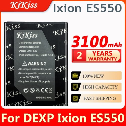 DEXP IXION ES550 ES 3300 핸드폰 배터리 용 550 MAH 빅 파워