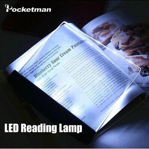 독서 취침등  플랫 플레이트 눈 홈 침실 LED 태블릿 책 빛 휴대용 여행 기숙사 Led 데스크 램프