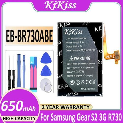KiKiss 배터리 EBBR730ABE 650 삼성 기어 스포츠 S2 3G Bateria