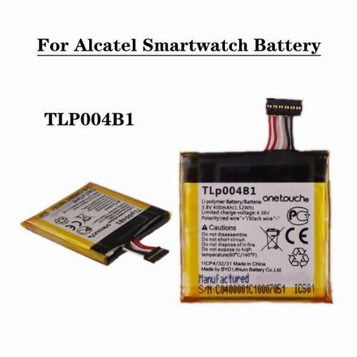 tlp04b1 Smartwatch 교체 용 배터리 Alcatel tlp4b1 400mAh 고품질 스마트 워치 배터리