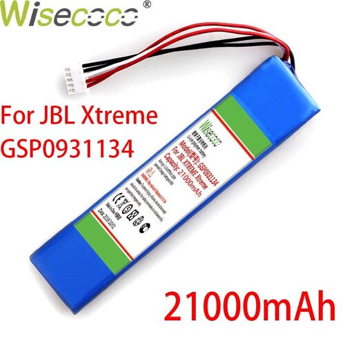 WISECOCOJBL XTREME 1 XTREME1 스피커 배터리  추적 번호 용 대용량 GSP0931134