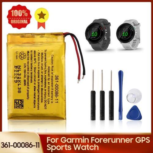 Garmin Forerunner GPS 스포츠 시계 교체 배터리 361 mAh  도구 용  시계 배터리 0008618011