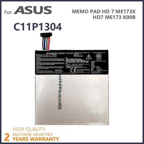 Asus 메모 패드 HD 7 ME173X HD7 ME173 K00B 고품질 배터리 배터리 용 100%  3950mAh C11P1304 태블릿 PC 배터리