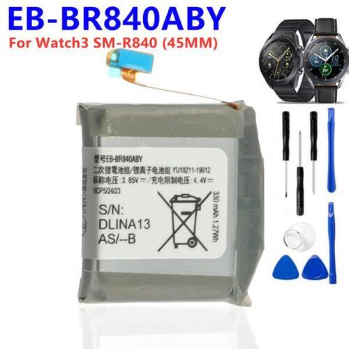 교체 배터리 삼성 시계 3 SMR840 Watch3 버전 EBBR840ABY 정품 배터리 330mAh   도구